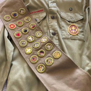 Vintage Boy Scout Uniform from the early 70s FOR THE COLLECTOR